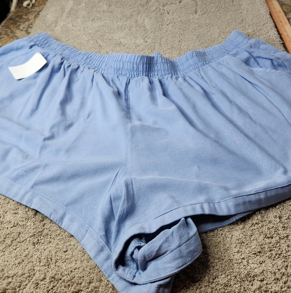 wild fable Pants - Women's Knit Blue Shorts - Wild Fable - 3X